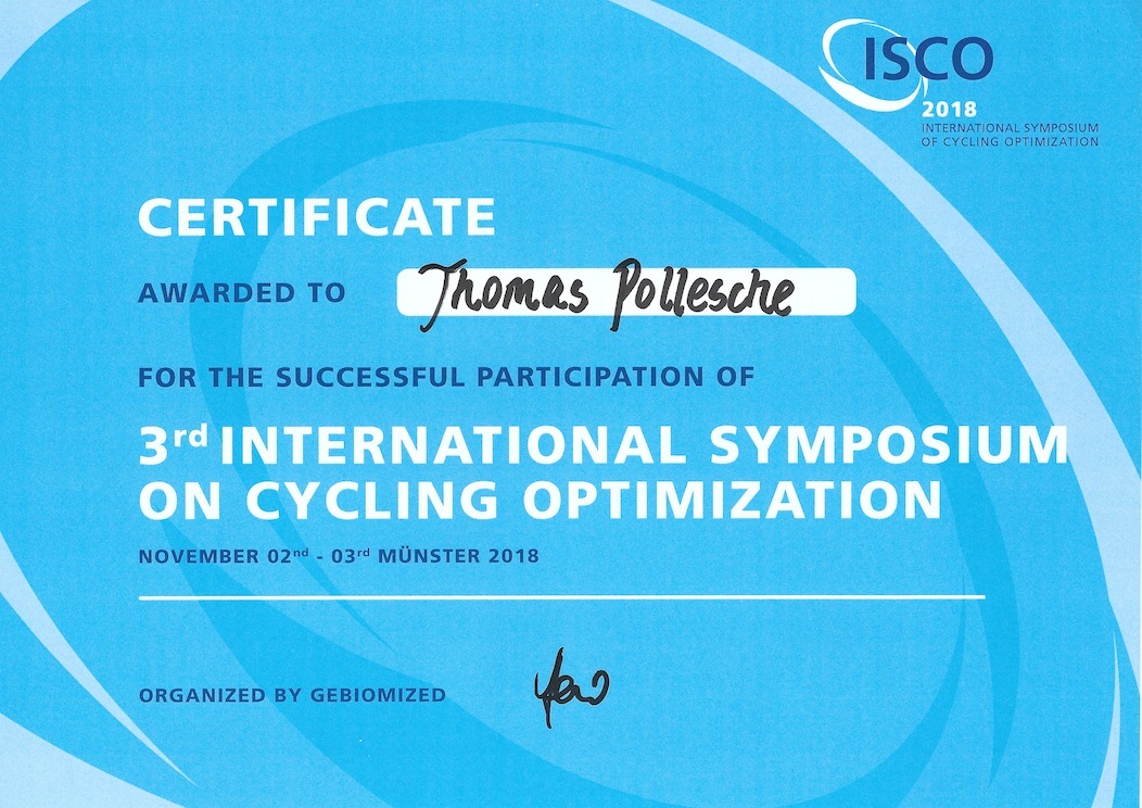  3. ISCO Symposium 